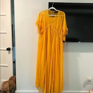 ASOS Yellow Maxi Dress